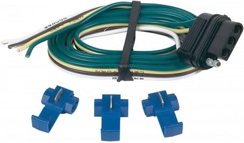 4Wire Flat Vehicle End Wiring Connector