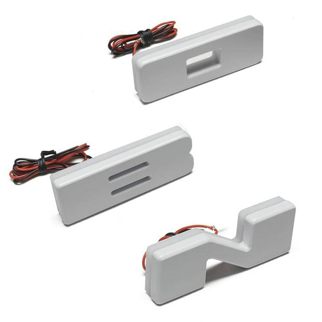 Oracle Lighting 3140-A-001 Single Universal Illuminated Amber Led Letter C With Matte White Finish Letter Badge - Sleek Design - Customized High-End Appearance