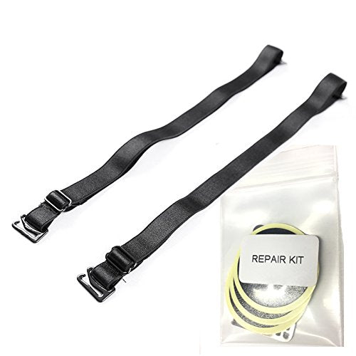 Airhawk Or Other Motorcycle Air Cushion Seating System Replacement Straps (2) And Patch Kit (2)