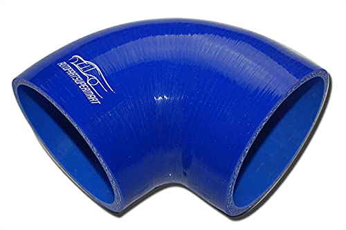 4-Ply Silicone 90 Degree Elbow Connector Joiner Turbo Hose Pipe 95Mm 3.75 (3-3/4)