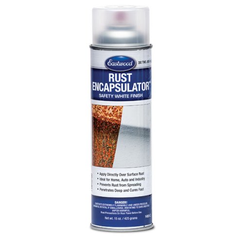 Eastwood White Rust Encapsulator 15 Oz Aerosol Prevents Rust Corrosion Epoxy Fortified Low Voc Formula