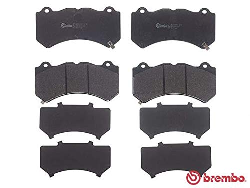 Brembo P37018 Low-Met Alloy Steel Front Disc Brake Pad Set Cadillac/Chevrolet/Dodge/Jeep/Nissan Oe# 00K68144427Ab
