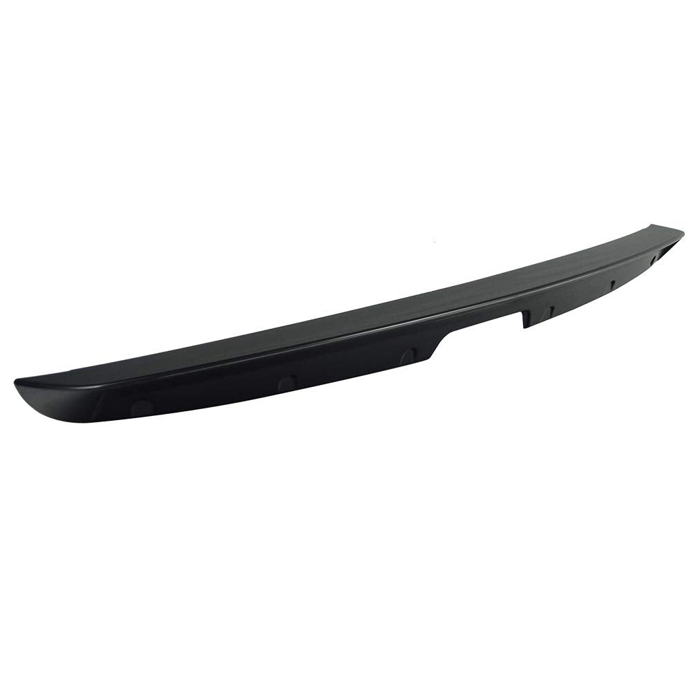 Trunk Spoiler Compatible With 1990-1997 Mazda Miata Mx5, Type 1 ABS Black Rear Deck Lip Wing by IKON MOTORSPORTS, 1991 1992 1993