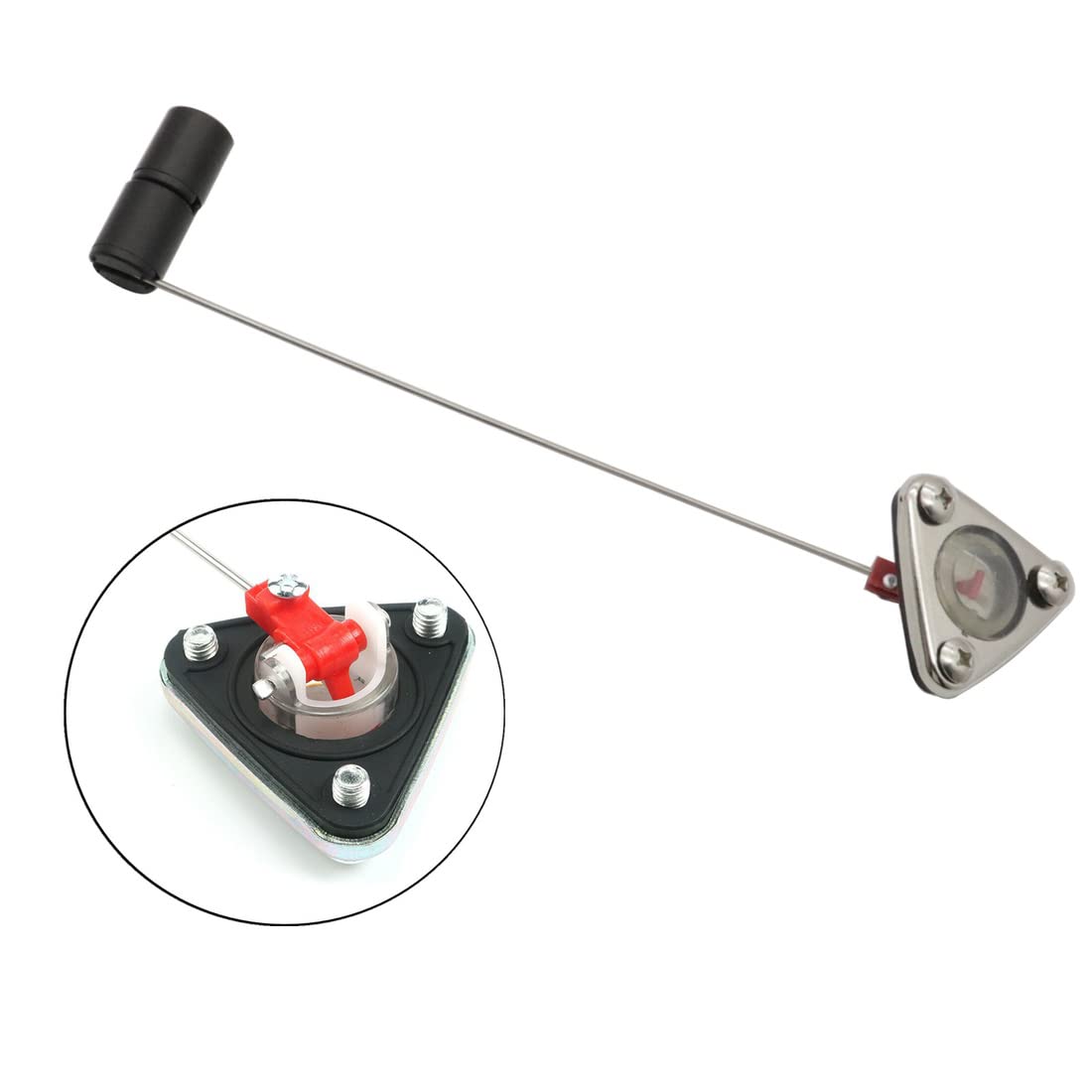 Gxarts Gas Tank Fuel Gauge Compatible With Kawasaki Mule 3000 3010 2510 1990-2008 With Steel Gas Tank Fuel Gauge Replacement # 5