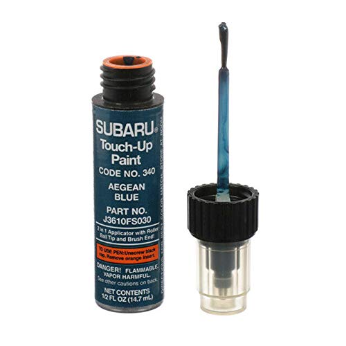 Genuine Subaru J3610Fs030 Touch-Up Paint, Aegean Blue Metallic, Paint Code 340