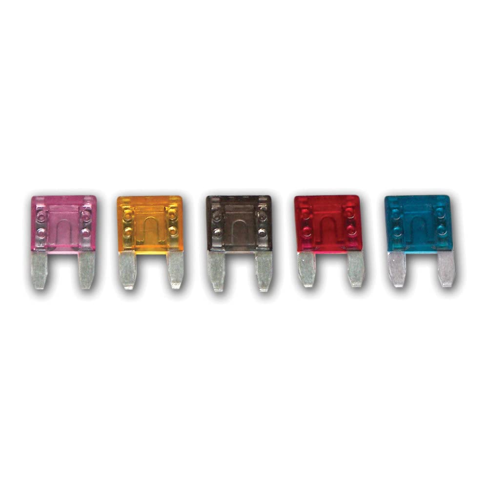 Wirthco 30913 Battery Doctor Fuse Assortment, 6 Piece (Atm Mini - Includes 5, 7.5, 10, 20, 25, 30 Amps)