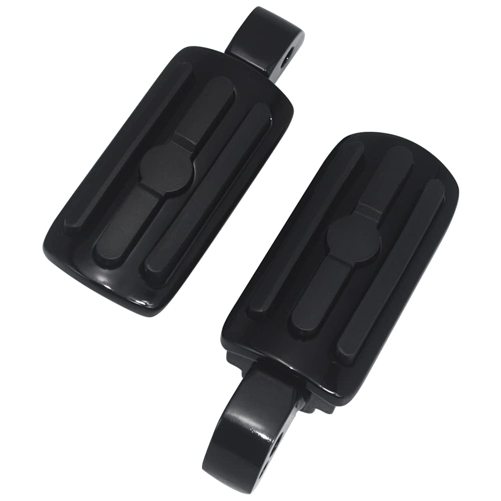 Wowtk Passenger Footpegs Fits For Harley Davidson Softail 2018 2019 2020 2021 2022 2023 Deluxe Fat Boy Heritage Sport Glide Soft