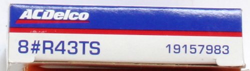 Ac Delco Spark Plugs Box Of 8 #R43Ts 19157983 -Like New
