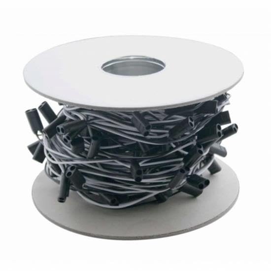 United Pacific 34197 Double Female Bullet Plugs, 100 Count, 2-Prong, Insulated 16G Wire Harness Roll - 100' W/12'' Lead Between 