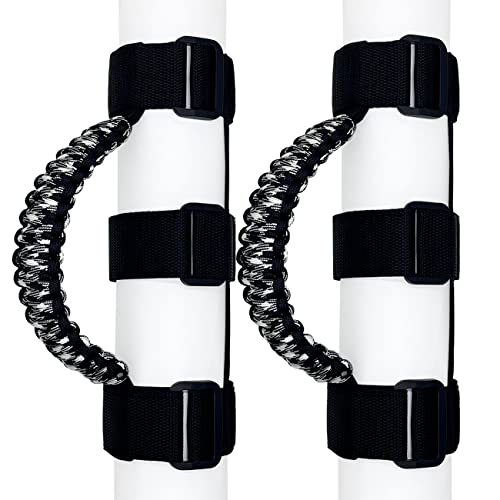 Rdfun 2 X Roll Bar Grab Handles Grip Handle For Jeep Wrangler Yj Tj Jk Jku Jl Jlu Sahara Rubicon X Sports Freedom & Unlimited 19