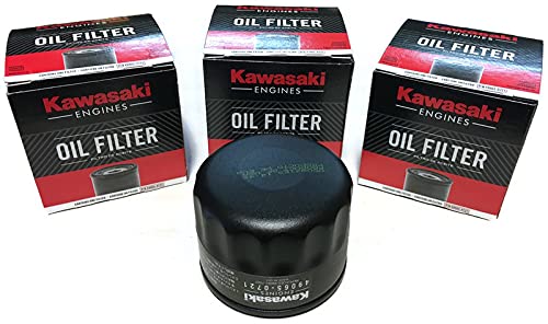 Pack of 3 Genuine Kawasaki 490657007 Oil filter Made in the USA