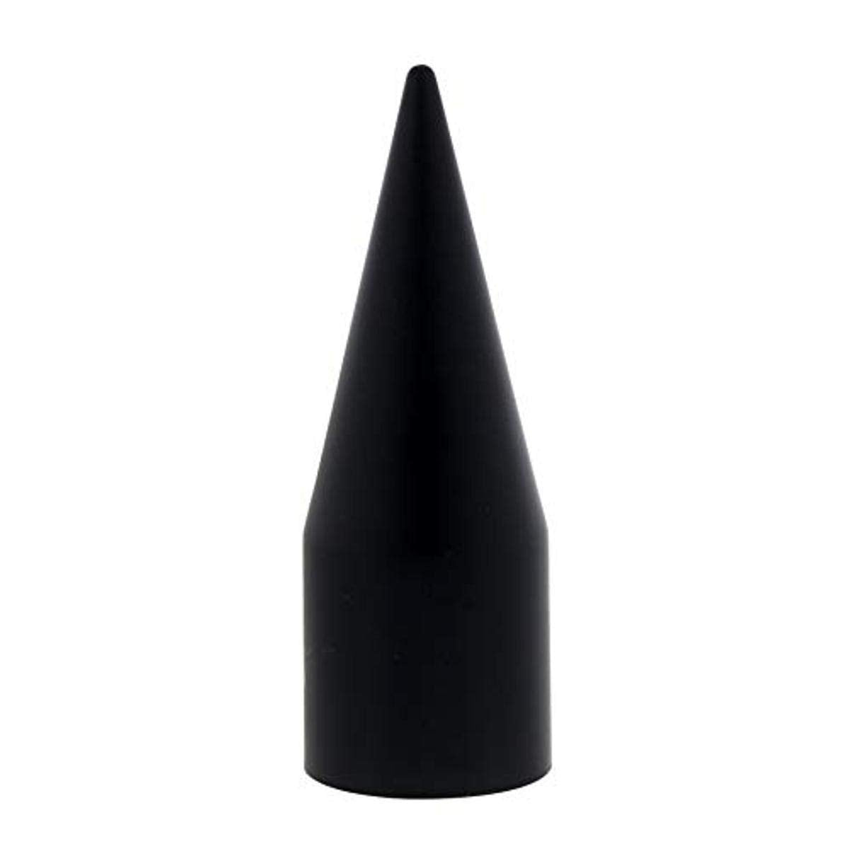 United Pacific Black Spike Hubcap Nut Cover For 2003-15 Chevy & Gmc Full Size Truck (10349B)