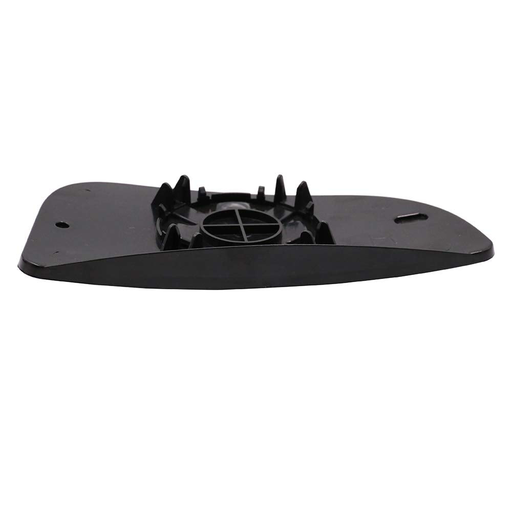 Gsrecy For Dodge Ram 1500 2500 3500 2010-2020 Passenger Side Rearview Glass, Tow Mirror Spotter Lower Glass With Holder (Right)