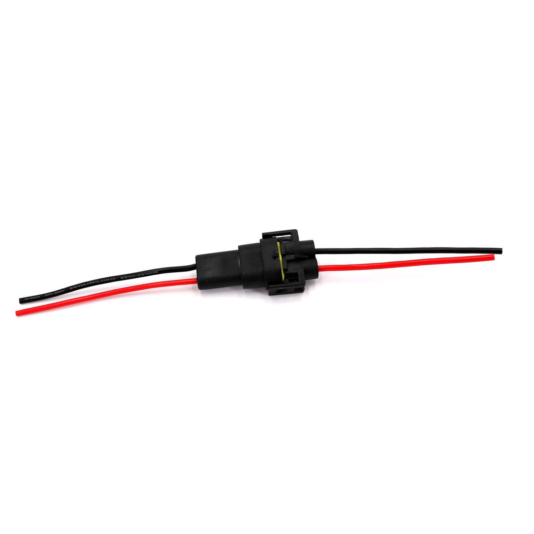 Utsauto 2Set H8 H11 880 881 Female & Male Adapter Wiring Harness Sockets Wire 12V For Headlights Fog Lights