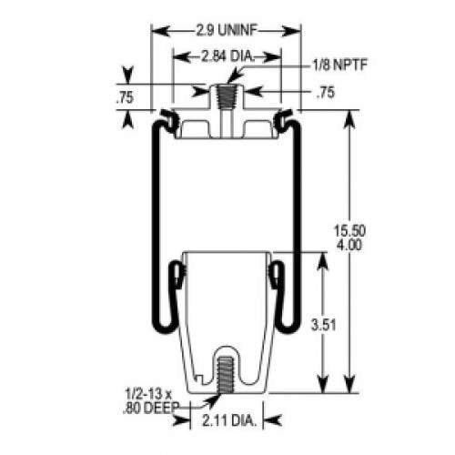 Blue Sea - 7081-Bss Circuit Breaker Bus 285 Panel 30 A (10Ea)