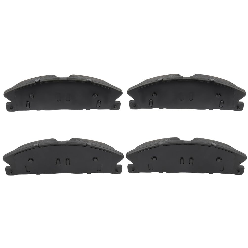 Eccpp D1611-8881 Front Ceramic Disc Brake Pad Set - Fit For Ford Explorer 2013-2019, Flex, Police Interceptor Sedan, Lincoln Mkt