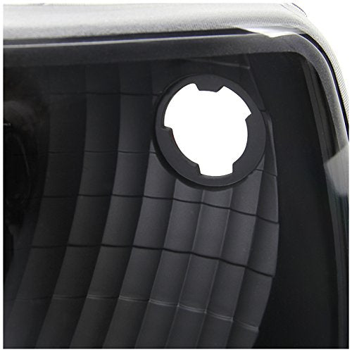 Spec-D Tuning Black Housing Clear Lens Corner Lights Compatible With 1993-1997 Ford Ranger L+R Pair Assembly