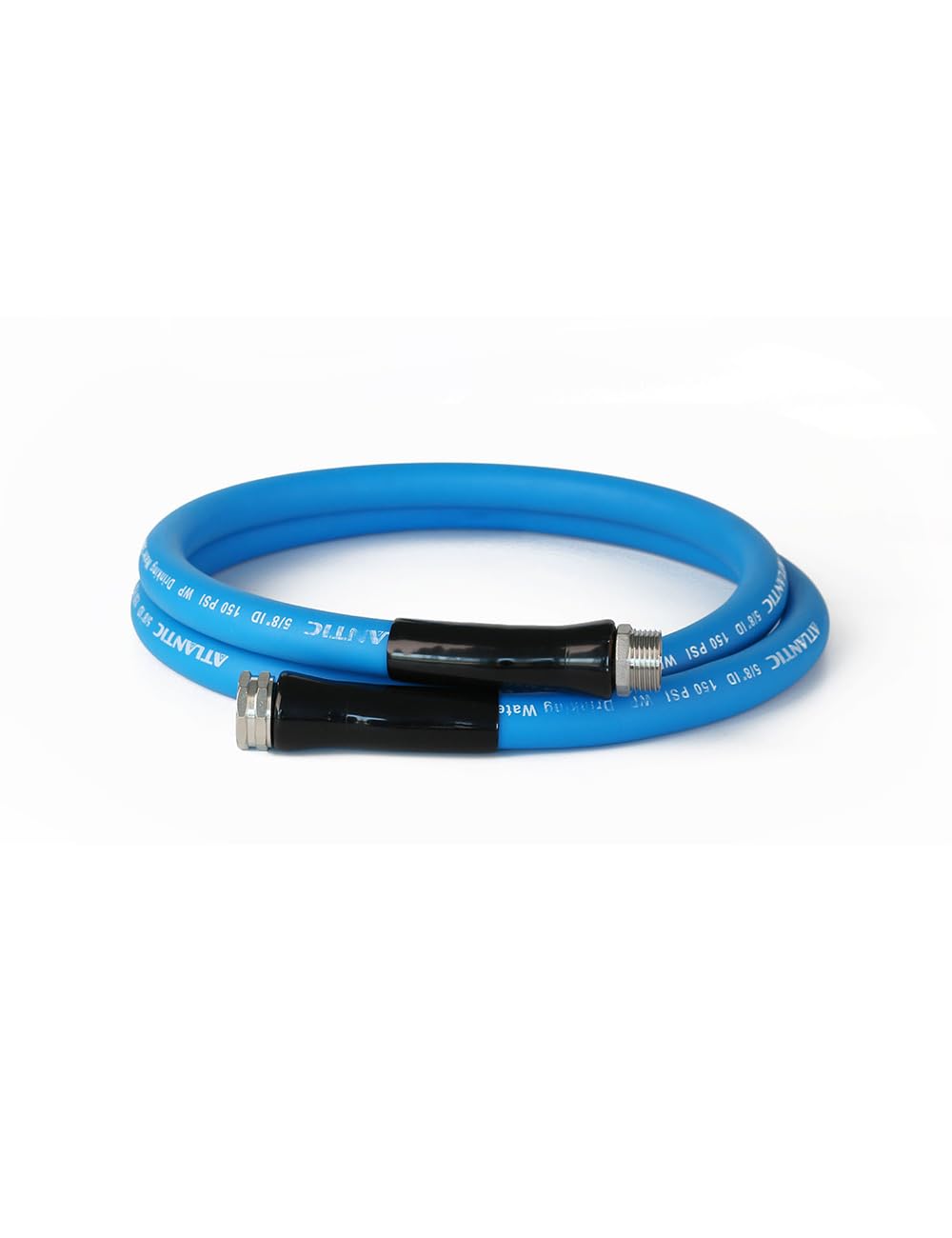 Atlantic Rv Drinking Water Safe Hose 8 Ft Short Garden Hose Extension: Lead, Bpa, Phthalate-Free, And Pvc-Free.