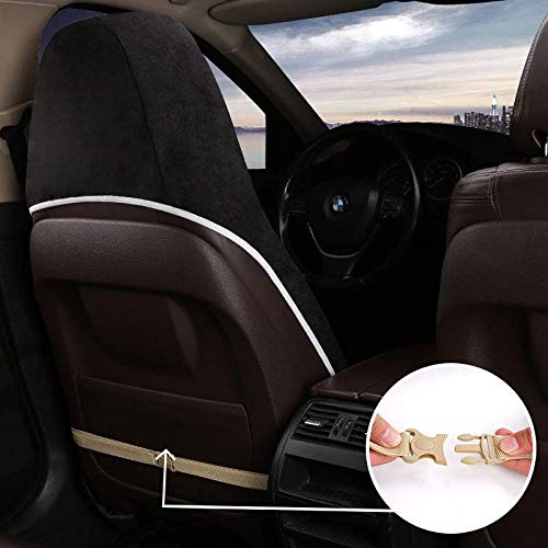 Auto Newer Neoprene Waterproof Sweat Towel Car Seat Covers Pets Seat Protector, Bucket Car Seat Covers Front Seats Only, Univers