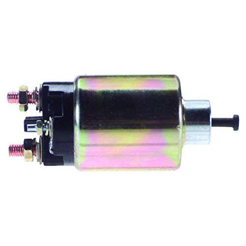New 12V Starter Solenoid Compatible With 1997 1998 1999 2000 Mercruiser 3.0-8.2L Clark Compatible With Volvo Penta 3-Terminal 80