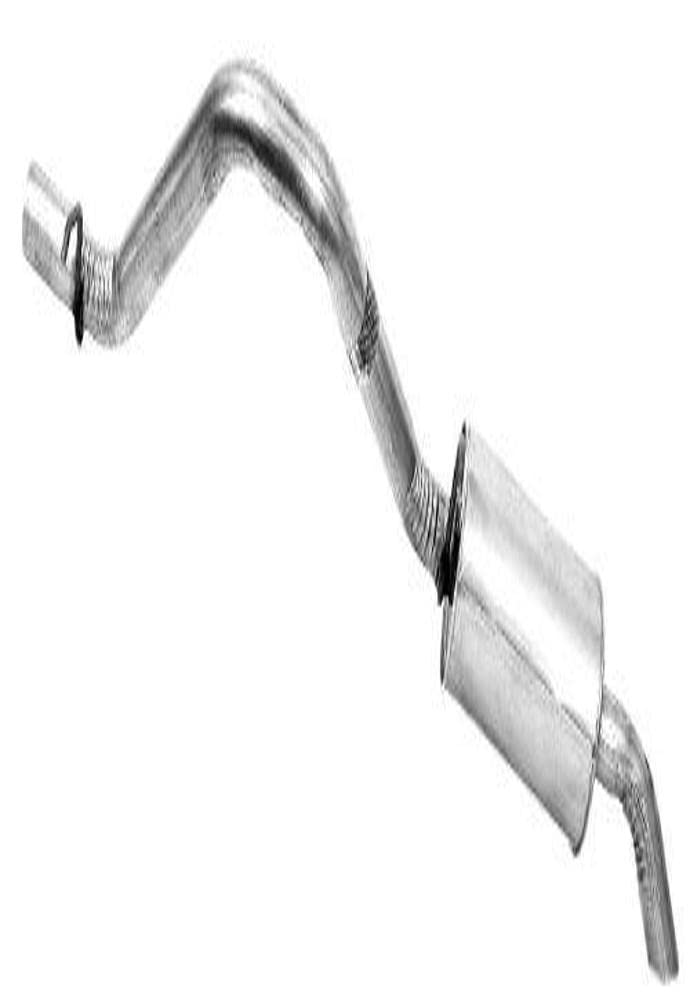 Walker Quiet-Flow Ss 55272 Direct Fit Exhaust Muffler Assembly 2.5 Inlet (Od) 2.75 Outlet (Od) For Chevrolet Trailblazer