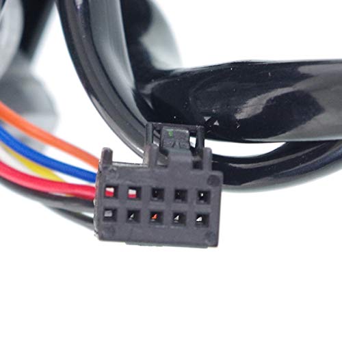 Kool Vue Driver Side Power Heated Mirror for Dodge Grand Caravan 2008-2019 Power Fold Without Signal Light & Memory Textured