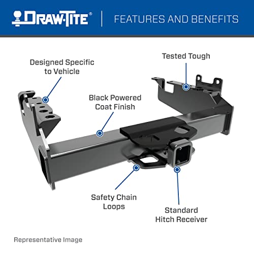 Draw-Tite 45507 Class V12K Receiver Hitch - 45507 - Draw-Tite 45507 Class V12K Receiver Hitch