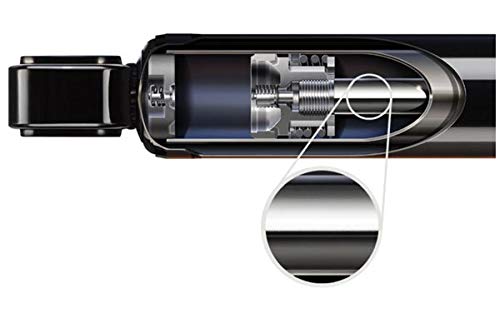 Gabriel HiJackers 49235 Rear Americas best-known air-adjustable shock absorber (2 Pcs) for Select Cadillac; Chevrolet; Dodge; GM