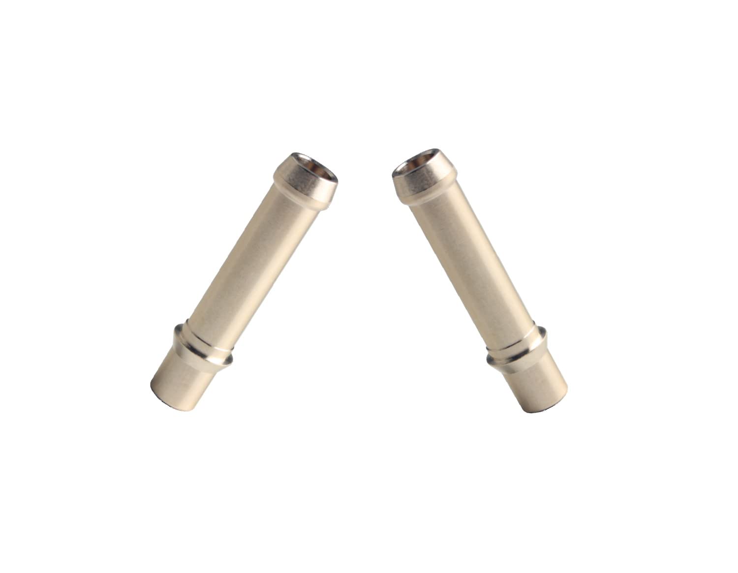Dewhel 2Pcs Brass 397 Transmission Line Fitting Kit Fits For Gm 1996 And Later Snap-In Style Lines