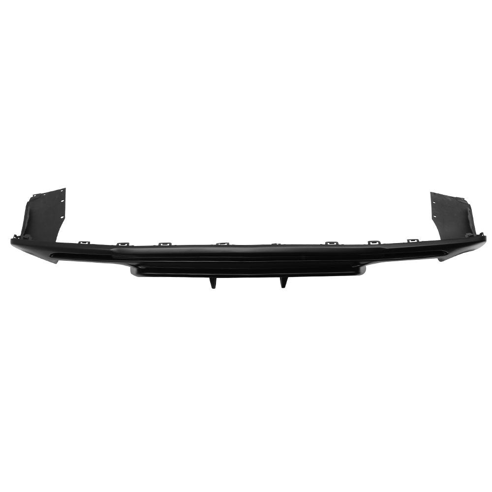 Ikon Motorsports Rear Diffuser Compatible With 2016-2024 Chevy Camaro (Except Zl1 Model), Matte Black Pp Rear Bumper Lip Lower Body Protection Avoid Against Collision