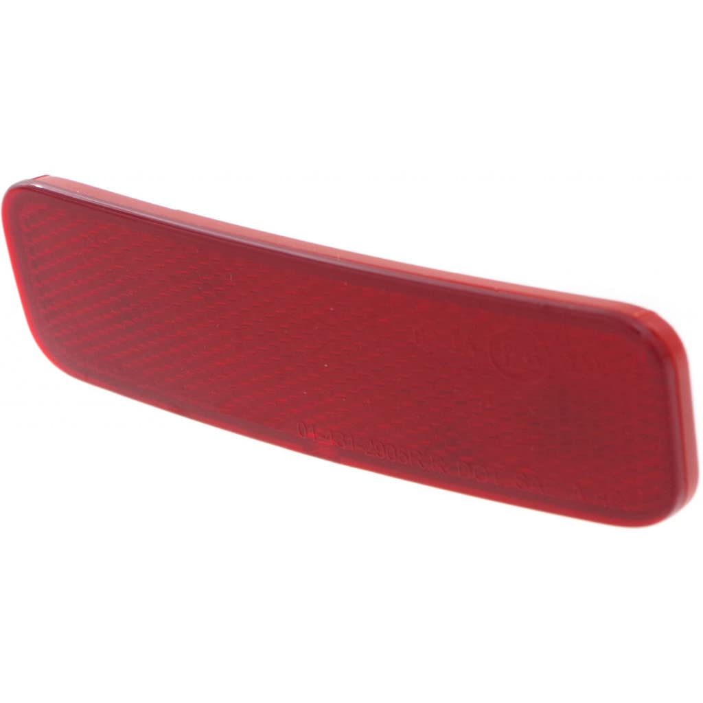 For Ford Transit-150/250/350 2015 2016 2017 Bumper Reflector Passenger Side | Rear | CAPA | Replacement For FO1185106, FO1185106