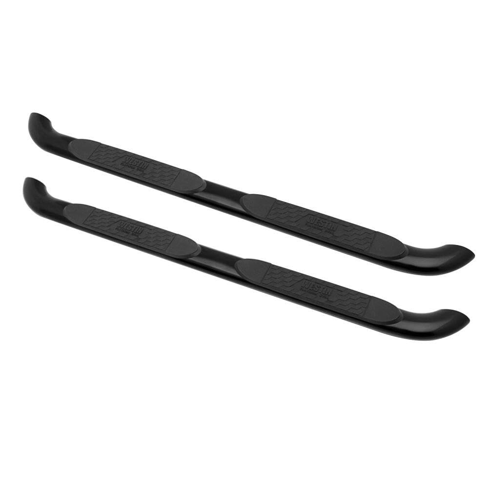 Westin 21-2775 Platinum 4 Oval Nerf Bars Fits 2005-2023 Tacoma Double Cab Black Pair