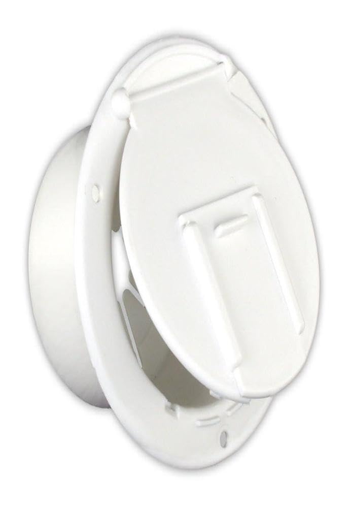 B&B Molders 94328 Rnd Elec Cbl Hatch With Back