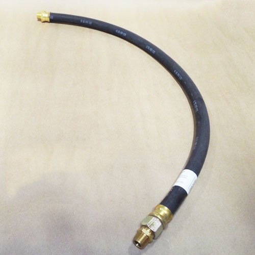 1/2' Air Hose Assembly - 32' - 3/8'-18 (1 Fixed & 1 Swivel) - Max Op 225 Psi