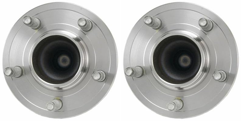 Trq Front Wheel Hub Bearings Assembly Set Compatible With 2005-2011 Ford Crown Victoria Lincoln Town Car Mercury Grand Marquis