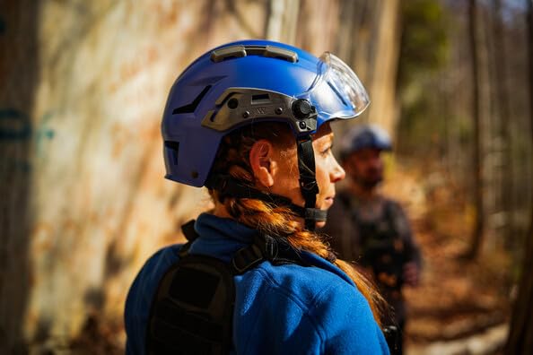 Team Wendy Sar Helmet Visor | Search And Rescue Protection | Anti-Scratch Coating | Impact Resistance