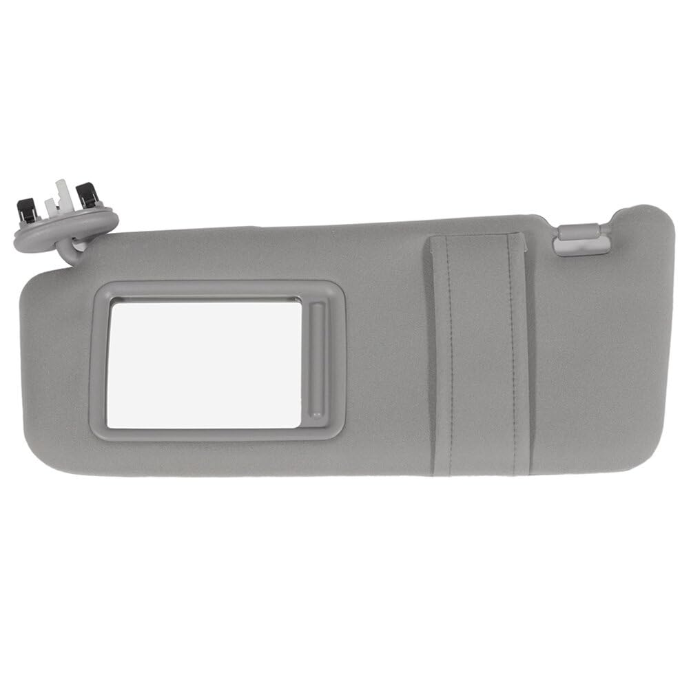 Scitoo Grey Left Driver Side Sun Visor Compatible For Toyota For Camry 2006-2011, Car Sun Visor With Sunroof Without Lights Repl