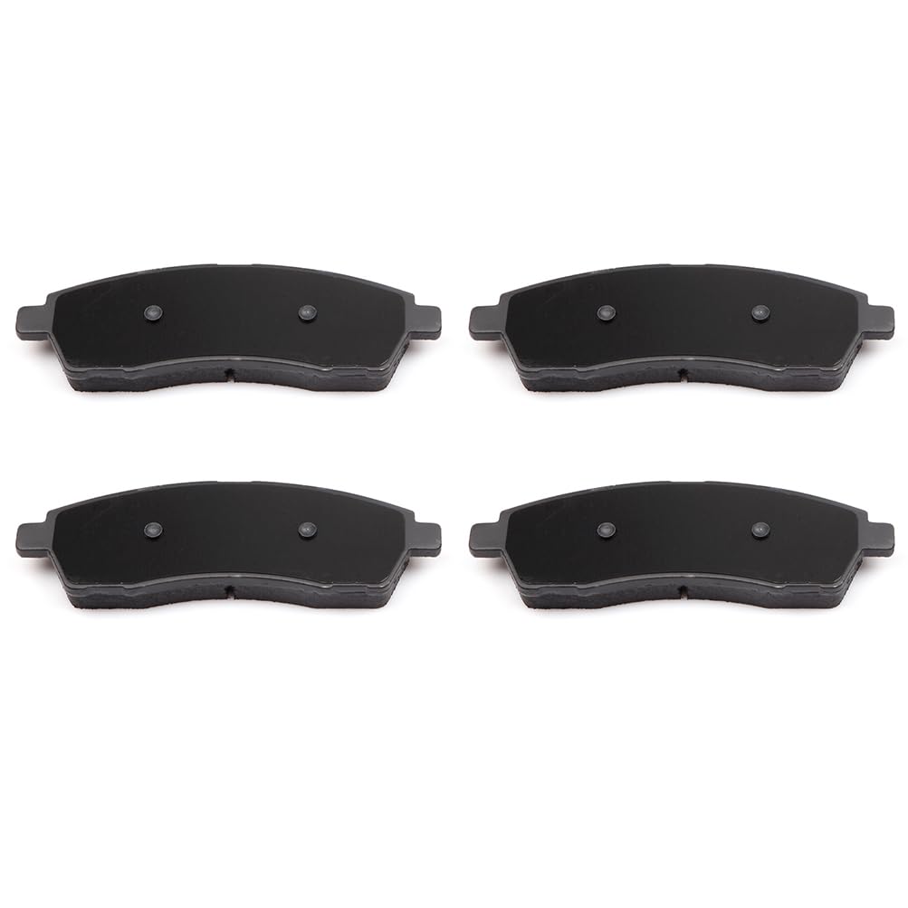 SCITOO Disc Brake Pads Kits D757-7626 Semi Metallic Rear Brake Pads Set Fit For Ford For Excursion 2000-2005,For Ford For F-250
