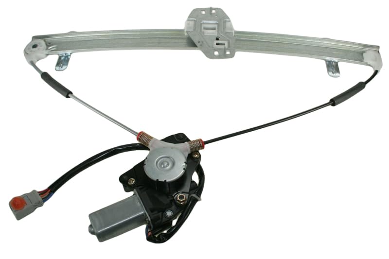 Trq Front Left Power Window Regulator & Motor Assembly Drivers Side Compatible With 2003-2008 Honda Pilot