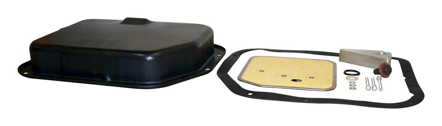 Crown Automotive-24001 RT Off-Road Deep Transmission Pan Kit - Black