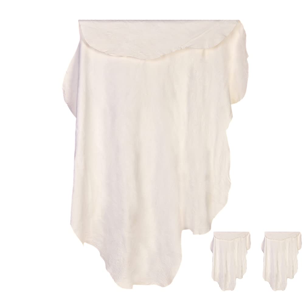 2Pack Chamois Cloth for Car 35x 24 Fast Drying Pad Towel Natural Shammy Towel Real Leather Sheepskin Washing Cloth Cleaning