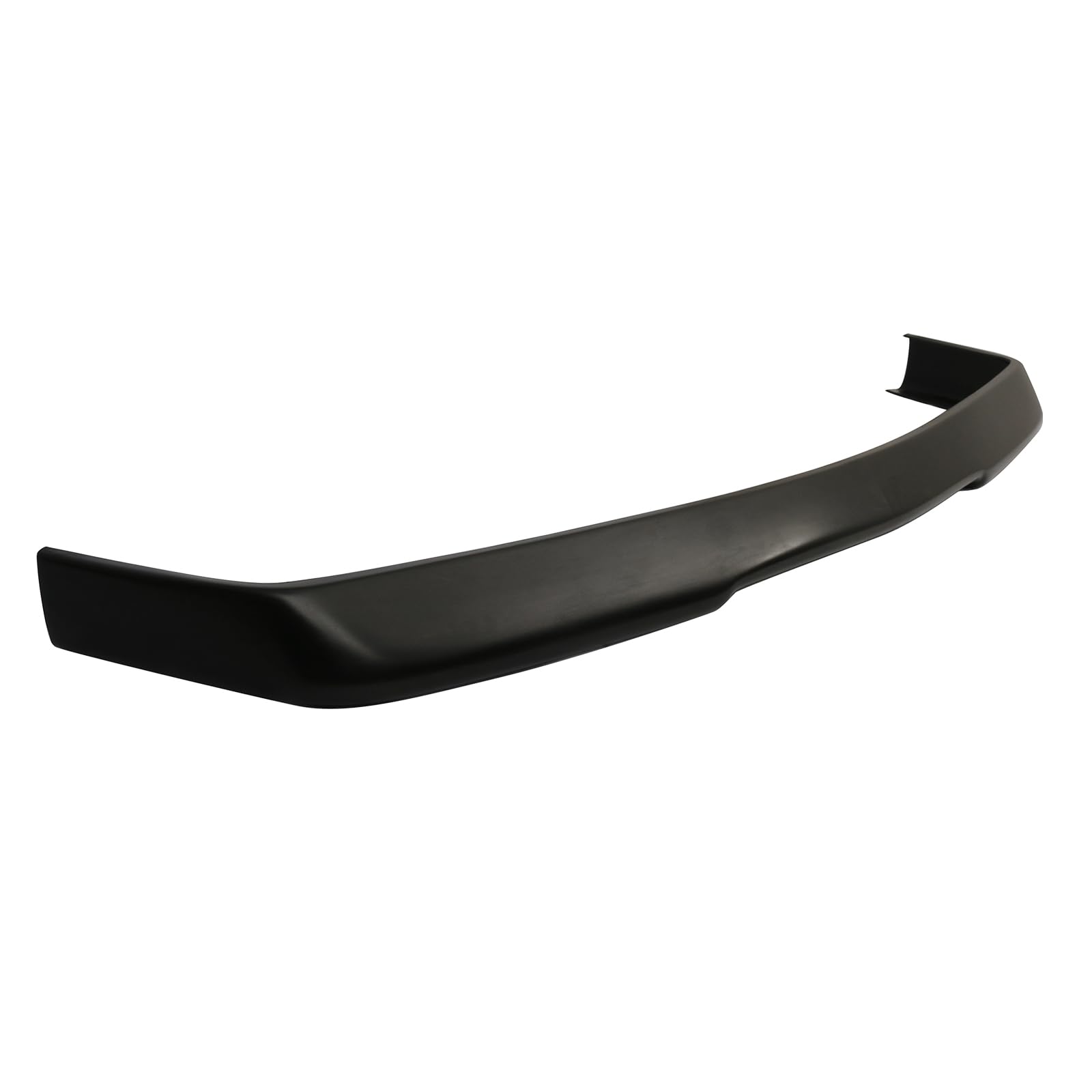 Front Bumper Lip Compatible with 1984-1992 BMW E30 3-Series, Black PU Front Lip Finisher Under Chin Spoiler Add On by IKON MOTORSPORTS, 1985 1986 1987 1988 1989 1990 1991