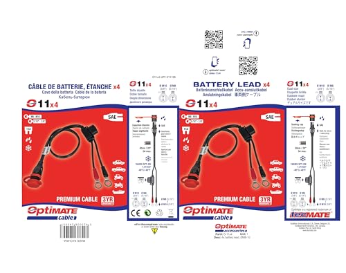 Optimate Cable O-11X4, Ring Terminal Harness, Auto/Marine