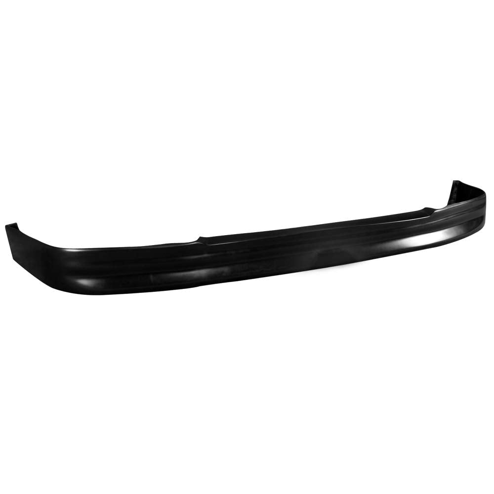 Front Bumper Lip Compatible with 1990-1991 Honda Civic3Dr HB 4Dr Sedan, CS Style PU Black Front Lip Spoiler Splitter Air Dam Chi