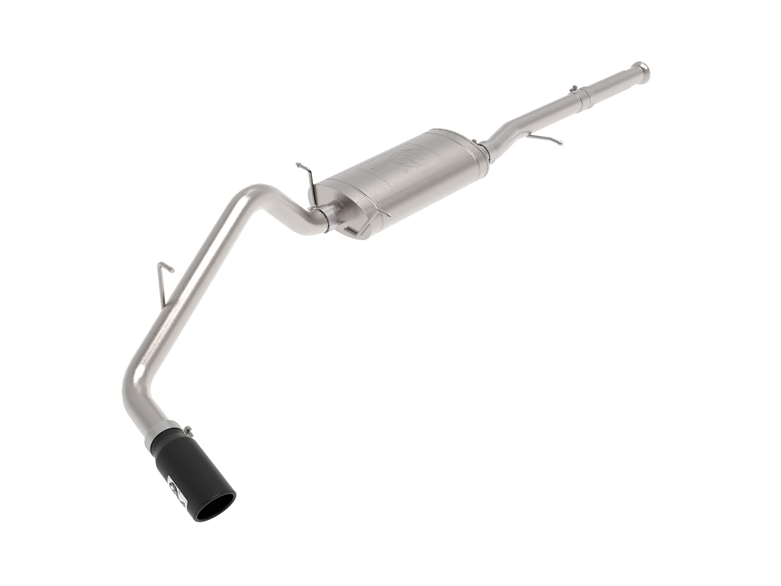 Afe Power 49-44136-B Apollo Gt Series 3' Cat-Back Exhaust System, Black Tip, 409 Stainless Steel, Fits Gm Trucks