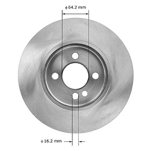 Bendix Premium Prt5926 Front Brake Rotor For Mini Cooper 2015-2007