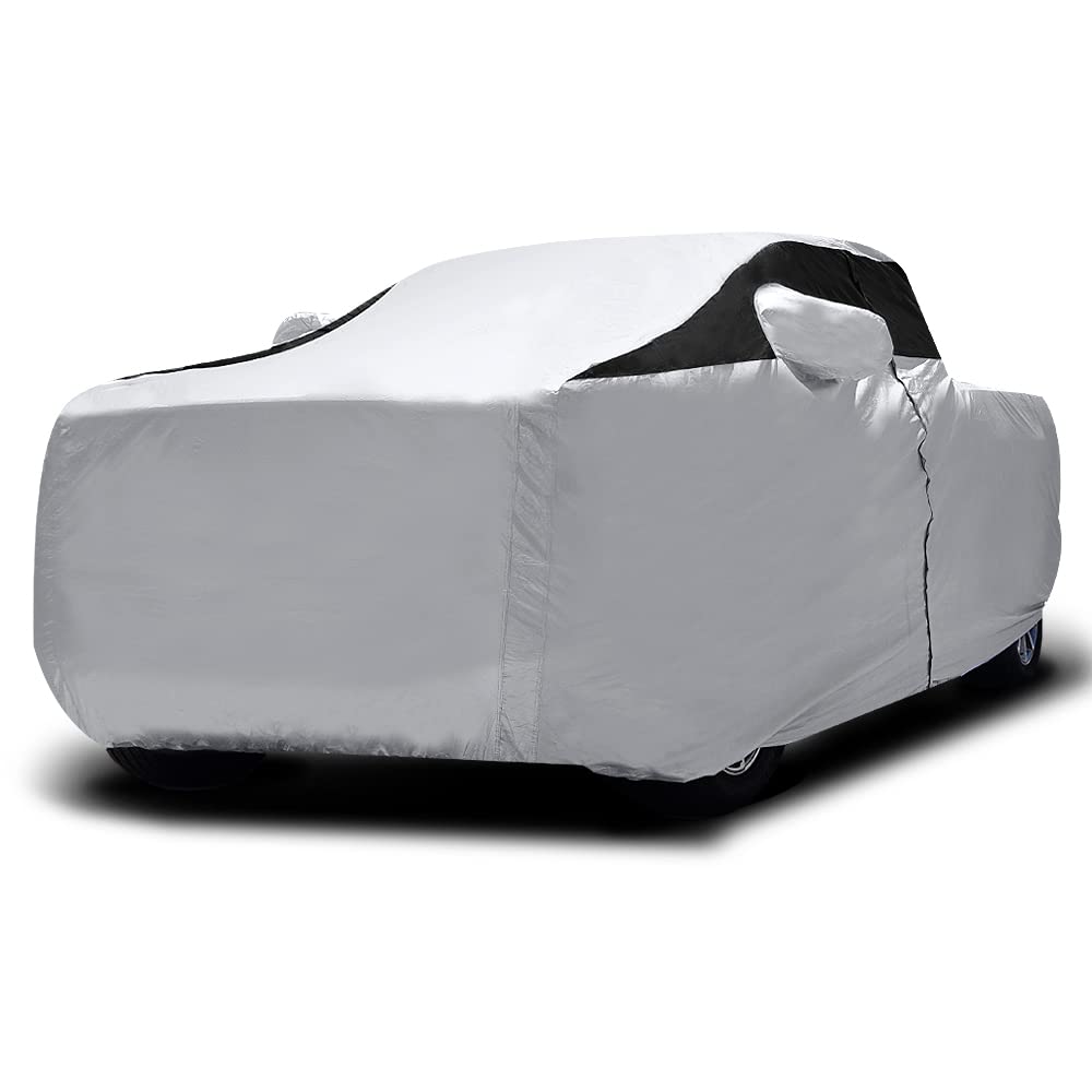 Titan Premium Multi-Layer Peva Car Cover For Mid-Size Pick-Up Trucks 200-212   . Waterproof, Uv Protection, Anti-Scratch Protect
