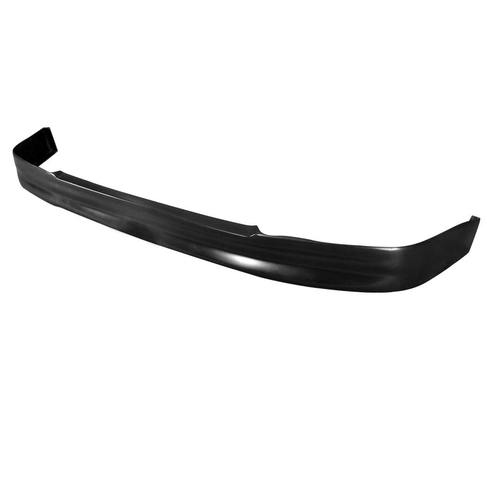 Front Bumper Lip Compatible with 1990-1991 Honda Civic3Dr HB 4Dr Sedan, CS Style PU Black Front Lip Spoiler Splitter Air Dam Chi