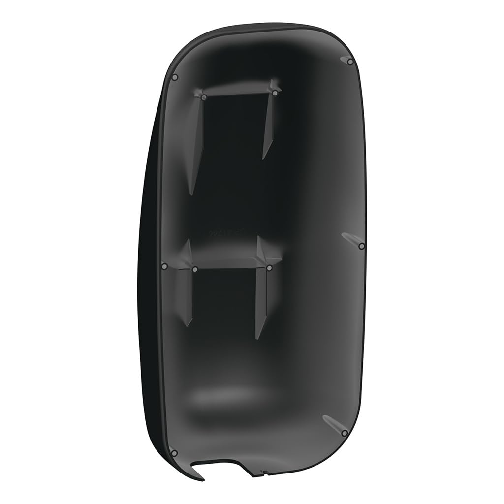 United Pacific 42777 Door Mirror Cover, LH, Black, for Peterbilt 387/587 & Kenworth T2000/T700