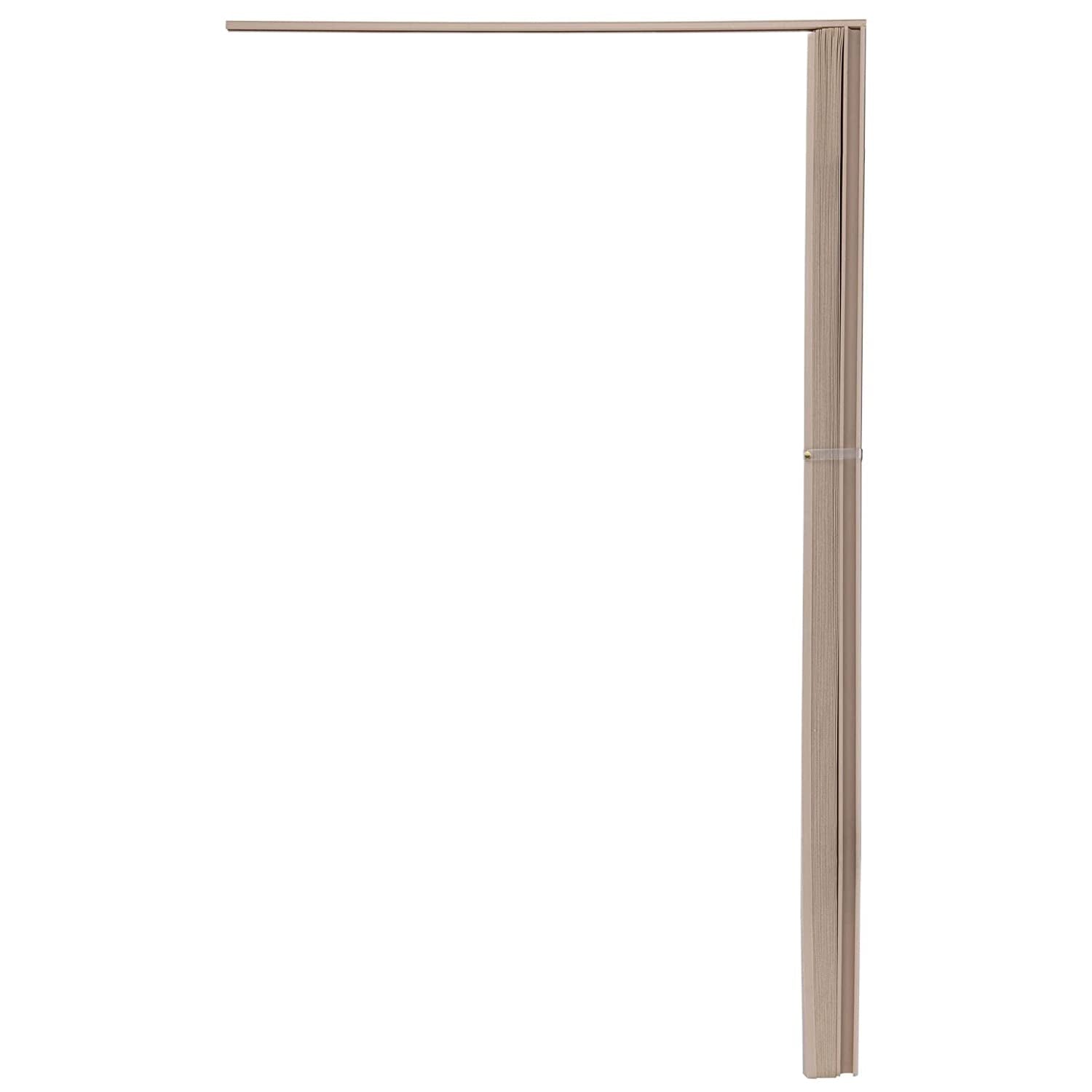 Camper Comfort RV Pleated Folding Door | Closet Folding Door (48 W x 75 H, Tan)